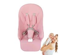 Baby High Chair Covers, High Chair Cushion, Baby Dining Seat Covers, PU Leather, Soft with Safety Belt Comfortable Seat,Easy to Clean,Embedded anti-slip particles,Waterproof and Stainproof