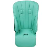 Baby High Chair Leather Cover, Non-Slip Padded Seat Cushion Replacement, Shell Shaped Soft and Easy-Clean High Chairs Padding for Toddler, Feeding, & Infant Booster Seats