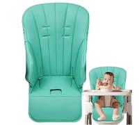 Baby High Chair Leather Cover, Toddler Seat Cushion Pad 31.5x15.75x0.79 inches, Waterproof Padded Insert, Soft Leather Material, Easy Wipe Clean, for Feeding Chairs