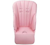 Baby High Chair Padding, Baby Feeding Seat Cushion, PU Leather Replacement Cover, Soft Sponge Filling, Waterproof Surfaces for Meal Time, Home Use, 31.5x15.75x0.79 Inches Pink