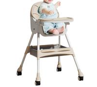 Baby Highchairs, Portable High Chair, 25.59x28.74x38.19 inches Booster Seat with Lounger Bouncer Function for Kids Sitting, Dining, Toddler Kitchen, Feeding, Beach and Eating