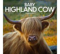 Baby Highland Cows Calendar 2027: Farm Animals and Pasture Scenes