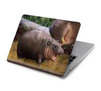 Baby Hippo Hippopotamus Family Case Cover Custodia per MacBook Pro 14 M1-M5 A2442 A2779 A2992 A2918 A3112 A3185 A3401 A3434 A3112