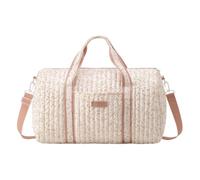 Baby Hospital Bag Cotton Baby Changing Bag Soft Maternity-Bags Items Storage Multi-Compartment Cute Floral Printed Boston Bags Quilted Handbag for Travel Shopping Sling Handbag