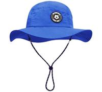 Baby Hot Days Cappello da pescatore comodo e portatile per bambini sole traspirante morbido per bambini dai 6 mesi ai 6 anni cappello portatile per bambini, Blu reale, 51cm for 1 to 2T