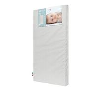 baby idea Materasso Lettino Pieghevole Antisoffoco Sfoderabile a Norma EN 16890:2017 Federa Cotone 100% Oeko Tex Classe 1 Struttura Poliuretano CertiPUR (60x120x8, Righe Grigio)