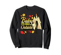 Baby It's Cold Fuori Autunno Raccolto Autunno Melanina Donne Divertimento Felpa