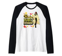 Baby It's Cold Fuori Autunno Raccolto Autunno Melanina Donne Divertimento Maglia con Maniche Raglan