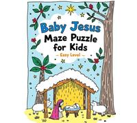Baby Jesus Maze Puzzle for Kids Easy Level