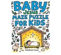 Baby Jesus Maze Puzzle for Kids - Medium Level