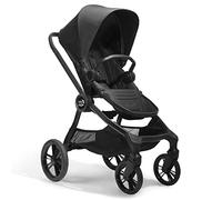 BABY JOGGER City Sights Passeggino 4 ruote grandi, per tutti i terreni, seduta reversibile, richiudibile con una mano, convertibile in sistema modulare con carrozzina, da 0 fino a 22kg Rich Black