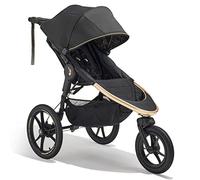 Baby Jogger Summit x Robin Arzón - Passeggino da jogging, pieghevole a 3 ruote, colore: nero e oro