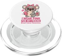 Baby Koala Indosso Rosa Per Il Mio Amico Sensibilizzazione Del Cancro Al Seno PopSockets PopGrip per MagSafe