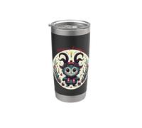 Baby Krampus Natale Bicchiere termico in acciaio inox doppia parete