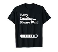 Baby Loading Please Wait Minimo Progress Design Grafico Maglietta