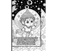 BABY LORD HANUMAN COLORING BOOK.