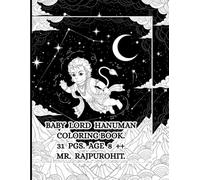BABY LORD HANUMAN COLOURING BOOK.