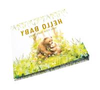 Baby Memory Book Gestation to Childhood Growth Journal with Help Yourself Riquadri album per risultati infantili e connessione familiare Album permanente del punto di riferimento del bambino