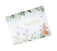 Baby Memory Book With Milestones Photo Pages Handprint Footprint Sections Paper Newborn Gift Ideal Baby Memory Scrapbook Diary