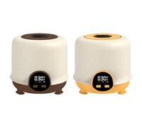 Baby Milk Shaker, Automatic Milk Mixer,360-Degree Bidirectional, Low Noise Blender, Electric Bottle Shaker, LED Display, 6.02x5.71x5.71 Inches, Prevents Infant Bloating