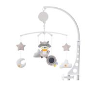 Baby Mobile, Baby Mobile For Crib, Soothing Music Box, Photo Pendant Design, Wind Chime Attachment, Gentle Sleep Aid, Perfect for Bedroom, Stroller, Travel, Family, Shower, Birthday, 49x42x35cm