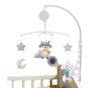 Baby Mobile For Crib, Soothing Music Box With Photo Pendant And Wind Chimes, Nursery Decoration For Sleep, Stroller, Travel, Family Bedroom, Birthday, And Baby Shower, 19.29x16.54x13.78 In