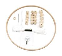 Baby mobile gancio, kit di cornici mobili in legno Cambiani vento per perle per perle a campana Kit Kit Crib DECORAZIONE DECORAZIONE STYE2, KIT FRAMA MOBILE