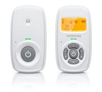 Baby monitor audio Motorola AM24 con batteria e schermo retroilluminato bianco