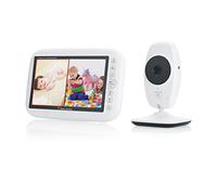 Baby Monitor Da 7 Pollici Con Schermo LCD A Due Vie Voce Di Rilevamento Della Temperatura Per La Visione Notturna Ninna Nanna