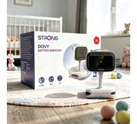 Baby Monitor Strong Dovy 2K 3MP Visione Notturna LED IR WiFi Alexa