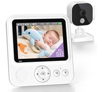Baby Monitor Video e Audio 2,8 720P LCD IPS 2000mAh USB C Baby Phone con Zoom