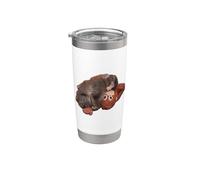 Baby Monkey Punch Carino Peluche Buddy Bicchiere termico in acciaio inox doppia parete