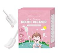 Baby Mouth Cleaner - Morbido bastone per la pulizia - Pulitore portatile per la lingua in garza e gengive, spazzolino flessibile per la pulizia della lingua, della bocca e dei denti del bambino