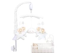 BABY Musical Crib Mobile - Asilo Mobile Per Il Presepe, Gira Giocattoli Peluche | Giocattoli Mobili Ad Alto Contrasto, Arredamento Per La Scuola Materna Per Bambini