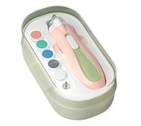 Baby Nail Care Electric, Professional Nail Clippers with Dust Cover, Led Light Automatic File, Finger Clippers, Rechargeable for Toddler, Children, 6.69x3.74x2.36 Inches