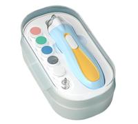 Baby Nail Clippers, Toddler Nail Clipper, Rechargeable Baby Nail Clippers, LED Light Nail Clippers, Electric Nail Clippers with LED Light, 17x9.5x6cm Professional Nail Care for Babies Nails