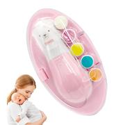 Baby Nail Clippers - Trimmer Elettrico Per Unghie Per | Baby Fingernails Parrucchiere Con Luce, Rifacilista Automatica Per , Bambini, Adulti, Caregiver E Anziani
