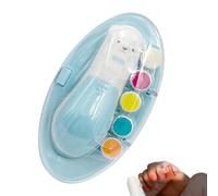 Baby Nail Clippers, Trimmer elettrico per unghie per bambini, Baby Fingernails barbiere con luce, Fiocco per unghie sicuro per bambini per bambini per bambini piccoli e bambini
