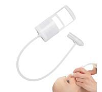 Baby Nasal Aspirator, Manual Mucus Removal Device, Removable Nasal Cleaner, Soft Silicone Tip, Easy to Clean Design, Excellent for Home Use, Travel, Kids Hygiene Care