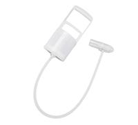 Baby Nasal Aspirator, Manual Mucus Removal Snot Sucker with Removable Tip, Gentle Nose Cleaner for Child Hygiene, Home Baby Care, Neonate Travel Necessary, Color White