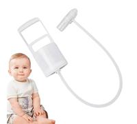 Baby Nasal Aspirator, Manual Snot Sucker, 7.48x2.95 Inches Mucus Removal Tool, Removable Nose Cleaner for Infant Hygiene Gentle Home Care Nursery Use and Travel Convenience