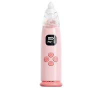 Baby Nasal Aspirator, Rechargeable Snot Sucker with 3 Suction Levels, 2.1x1.9×6.8 Inches Heavy Duty Mucus Removal Device Soothing Light, Gentle Nose Cleaner for Toddler Care
