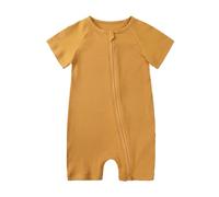 Baby Neonato Pagliaccetto Infant-And-Toddler-Bodysuit Giacca Piedi Vestiti per Bambini Stampa Carina Tutine Body Tessuto Anallergico Bambina 0-18 Mesi