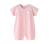 Baby Neonato Pagliaccetto Tutina Bambino Pigiama in Cotone tutine tinta unita per neonati Unisex Stampa Carina Body Festa del Papà e Shower