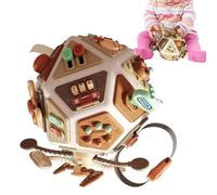 Baby occupato cubo - giocattoli sensoriali del cubo occupato, strumenti di coordinamento degli occhi manuali, attività di sviluppo delle competenze motorie, insegnamento giocattolo per il bambino per