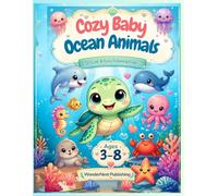 Baby Ocean Animals: 50 Cute & Easy Coloring Pages
