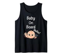 Baby On Board - Annuncio regalo per gravidanza Canotta
