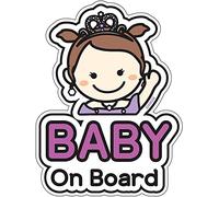 baby on bord addicle car (04. Princess)