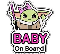 baby on bord addicle car (06. Yoda Girl)