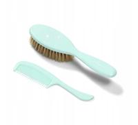 BabyOno Hair Brush spazzola per capelli per bambini Mint 2 pz